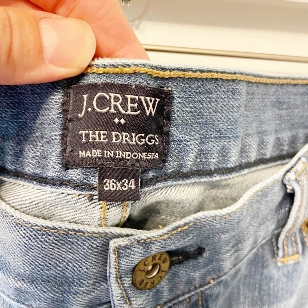 J.Crew | The Driggs Jeans Size 36x34